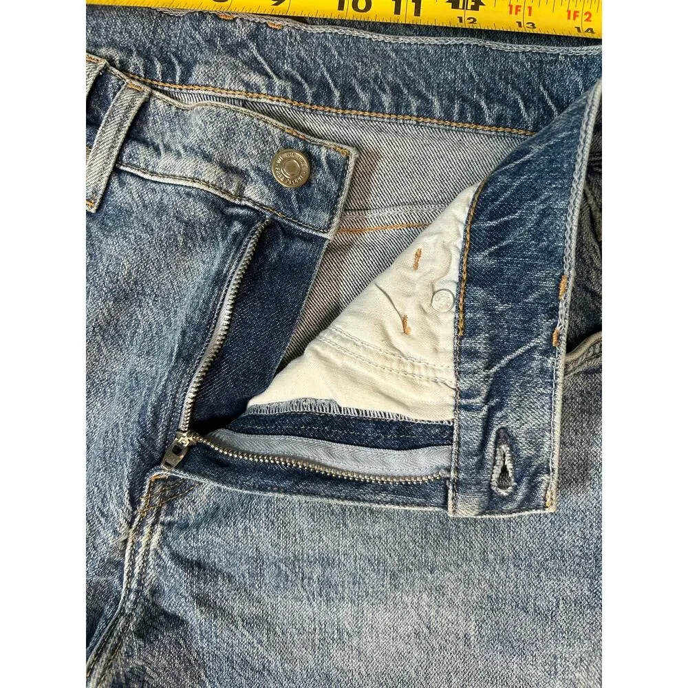 Free People We The Free Risk Taker High Rise Straight Jeans Mantra Size 28